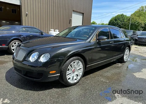 2008 Bentley Continental Flying Spur z USA, uszkodzony, nr VIN SCBBR93W98C055885